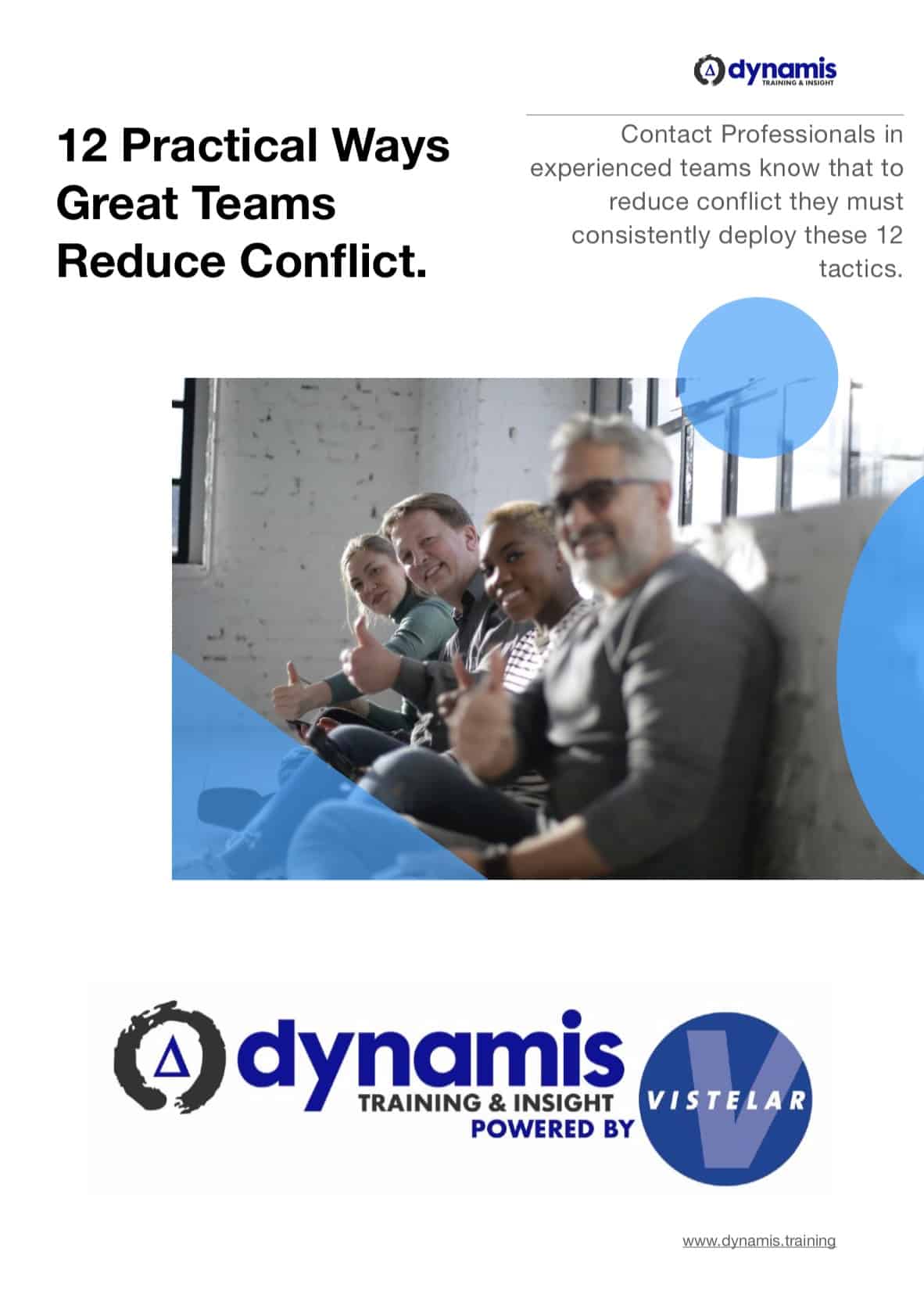 12 Ways Great Teams Reduce Conflict